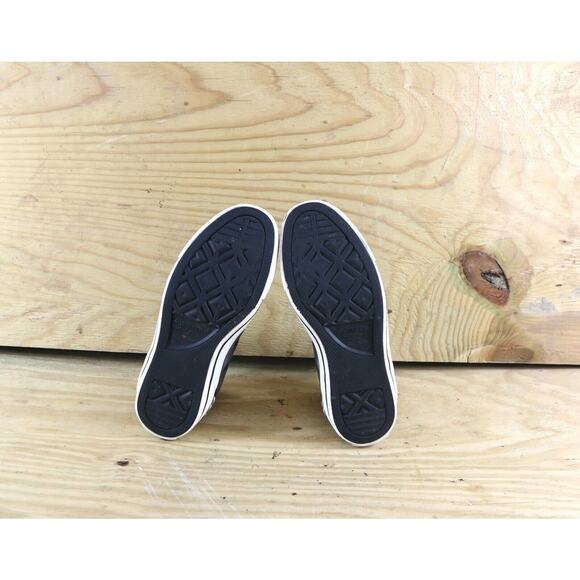 Converse Womens Sneakers Highs Sz 6 Chucks Silver Metallic Silver Triple Zip - Picture 6 of 7